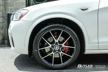 BMW X4 with 20in Savini BM14 Wheels