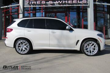 BMW X5 with 22in Vossen HFX-1 Wheels