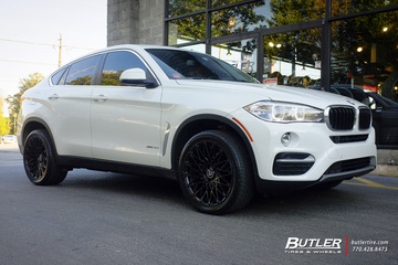 BMW X6 with 20in Lexani CSS16 Wheels