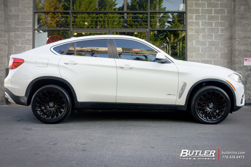 BMW X6 with 20in Lexani CSS16 Wheels
