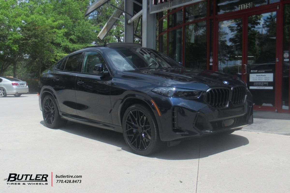 BMW X6 with 22in Avant Garde Wheels