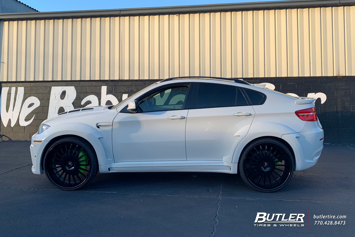 BMW X6 with 26in Forgiato Andata Wheels