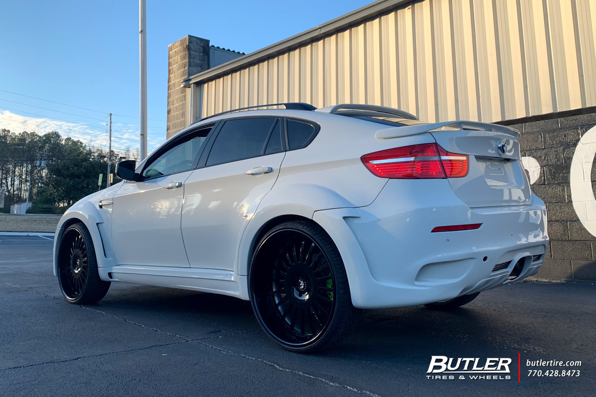 BMW X6 with 26in Forgiato Andata Wheels