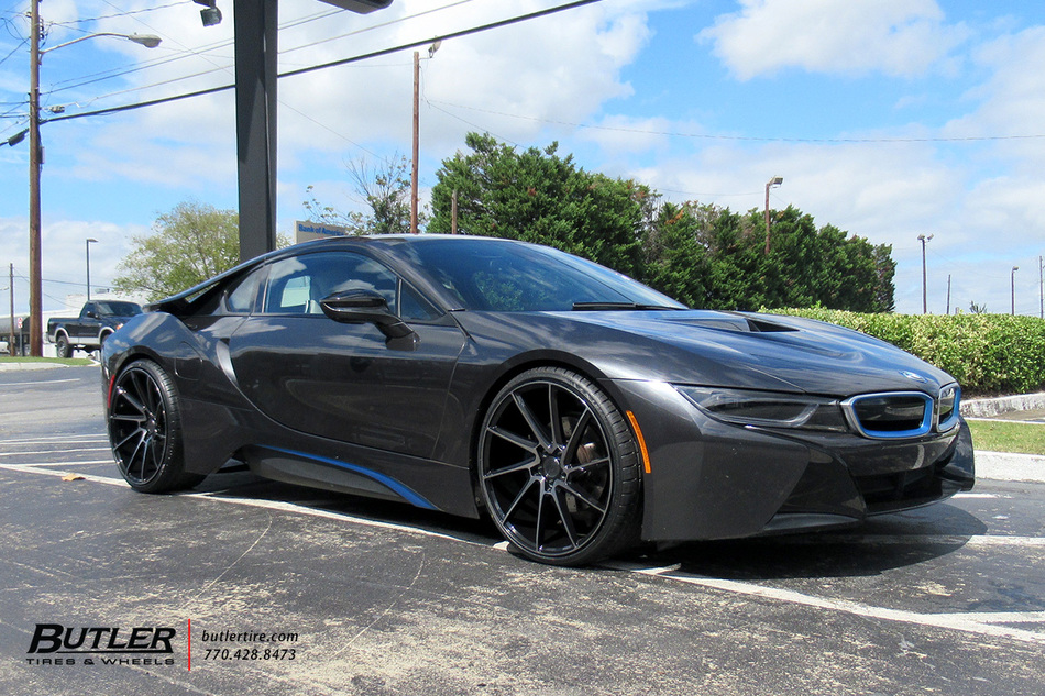 BMW i8 with 22in Savini BM15 Wheels exclusively from Butler Tires and ...