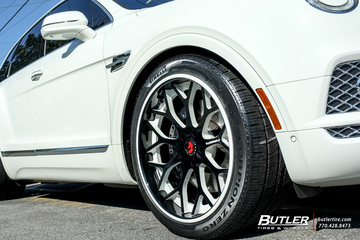 Bentley Bentayga with 22in Forgiato Drea Wheels