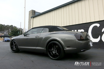 Bentley Continental GT-C with 22in Lexani Fiorano Wheels