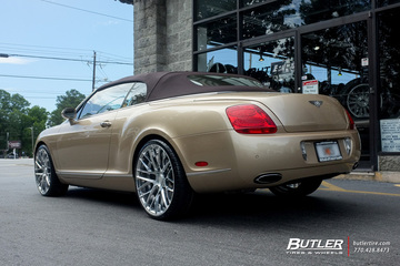 Bentley Continental GT-C with 22in Savini SV65d Wheels
