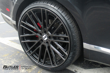 Bentley Continental GT-C with 22in TSW Mosport Wheels