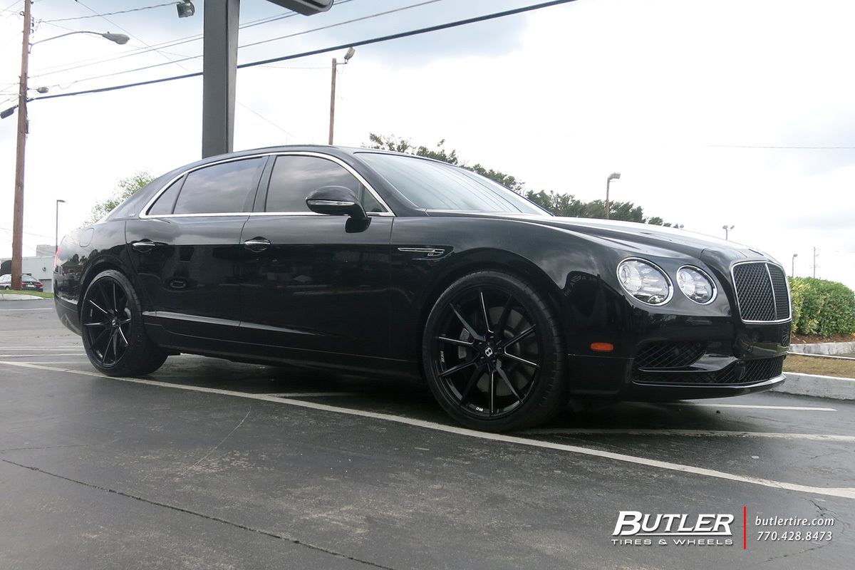 Bentley Flying Spur with 22in Savini SV-F4 Wheels