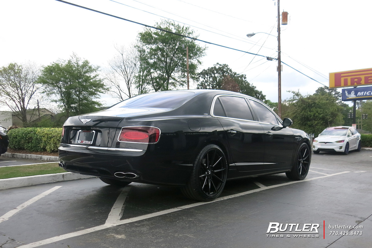 Bentley Flying Spur with 22in Savini SV-F4 Wheels