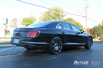 Bentley Flying Spur with 24in Forgiato Concavo Wheels