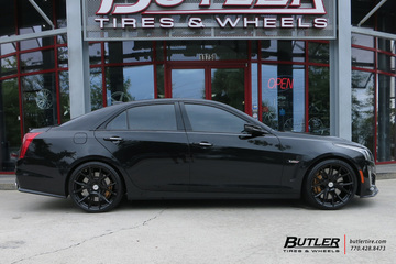 Cadillac CTS-V with 20in Vossen VFS6 Wheels