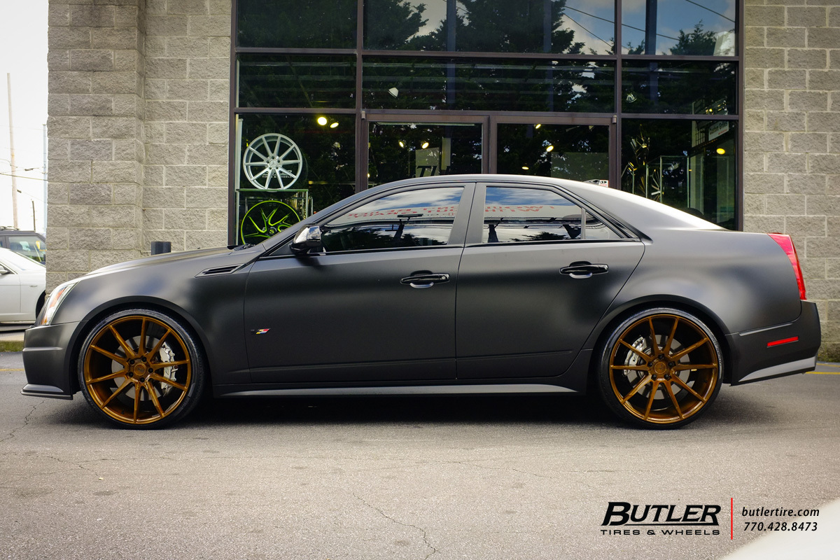 Cadillac CTS-V with 22in Savini BM12 Wheels