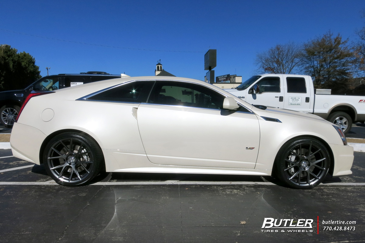 Cadillac CTS-V Coupe with 20in Vossen VFS6 Wheels