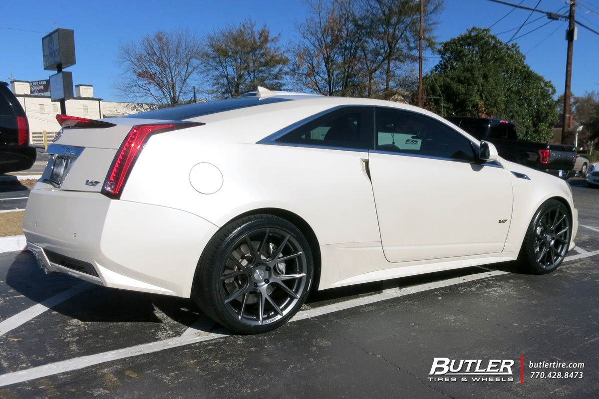 Cadillac CTS-V Coupe with 20in Vossen VFS6 Wheels