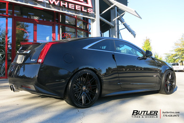 Cadillac CTS-V Coupe with 20in XO Milan Wheels