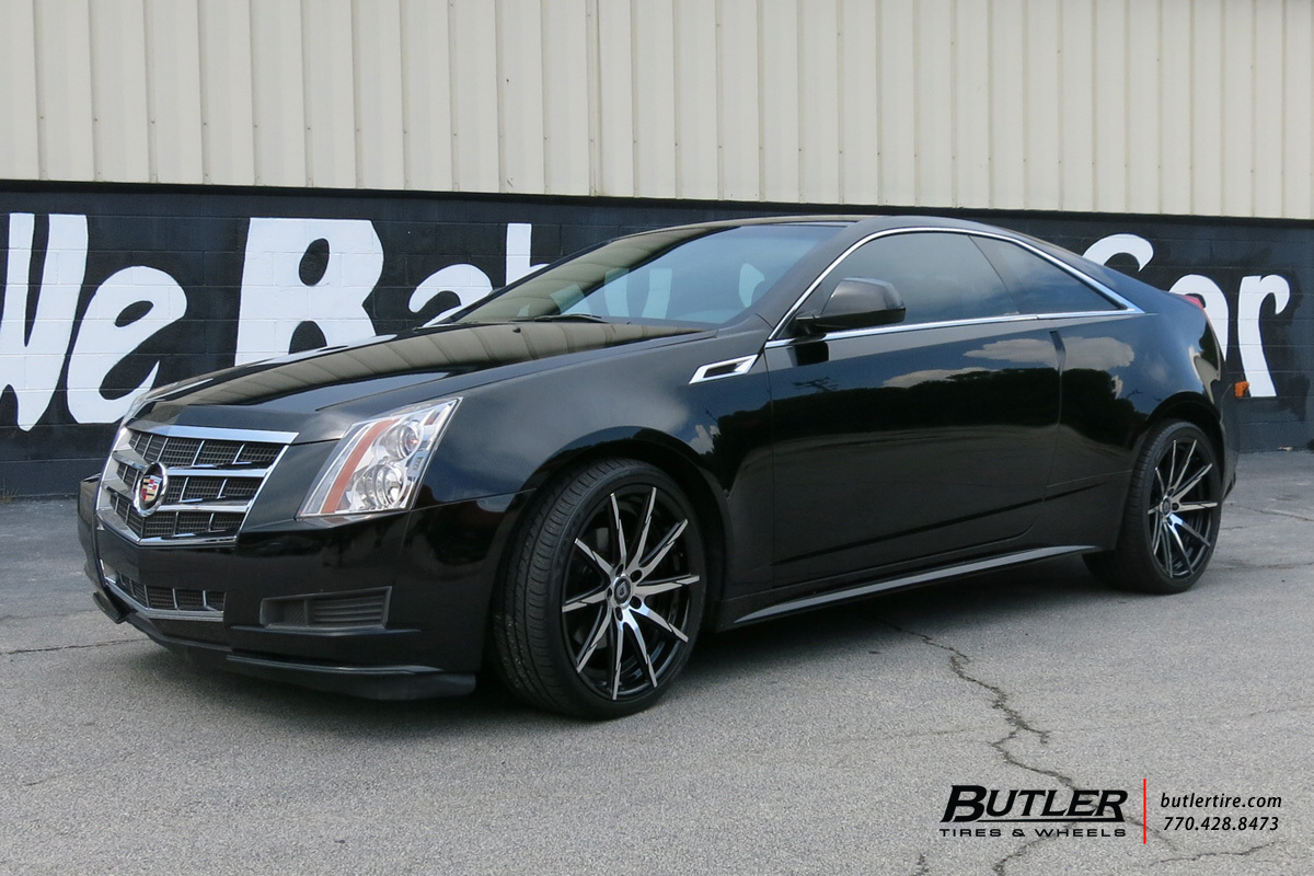 Cadillac CTS with 20in Lexani CSS15 Wheels