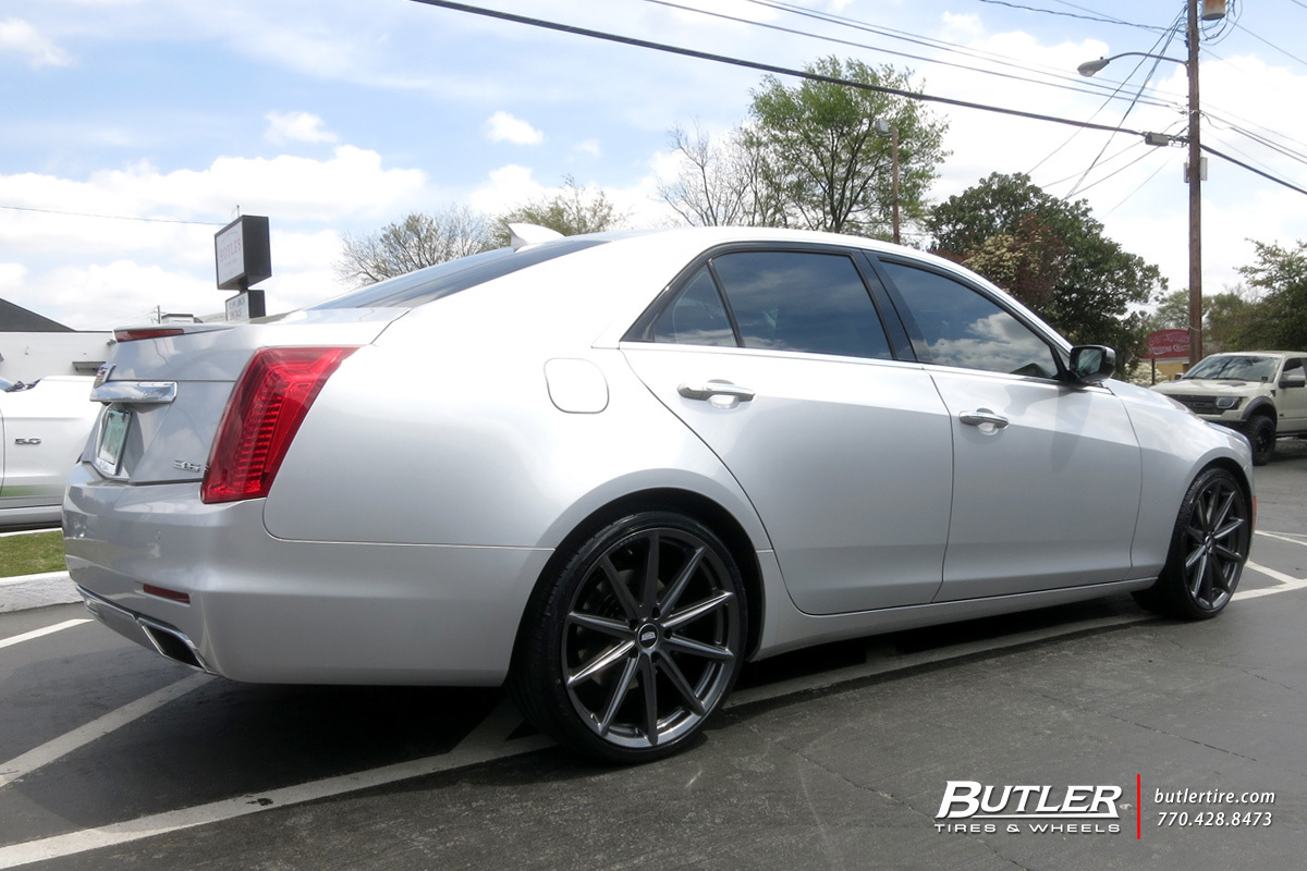 Cadillac CTS with 20in Vossen VFS10 Wheels