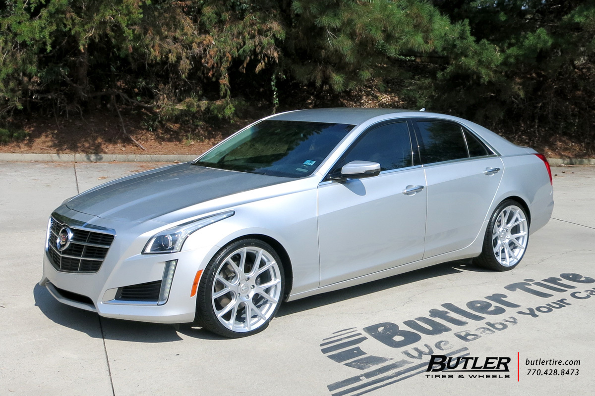 Cadillac CTS with 20in Vossen VFS6 Wheels