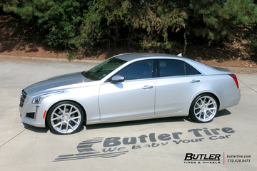 Cadillac CTS with 20in Vossen VFS6 Wheels