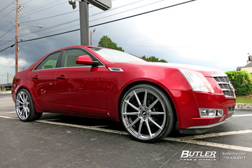 Cadillac CTS with 22in Lexani CSS10 Wheels
