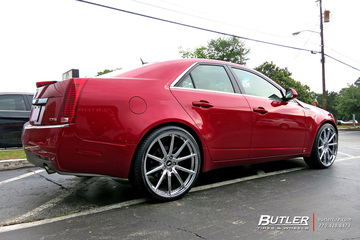 Cadillac CTS with 22in Lexani CSS10 Wheels