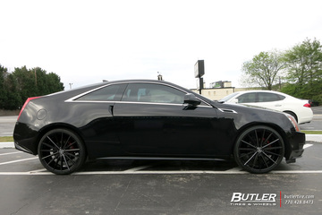 Cadillac CTS with 22in Lexani Pegasus Wheels