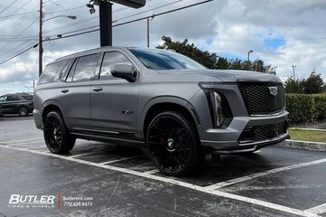 Cadillac Escalade V with 26in Forgiato Wheels
