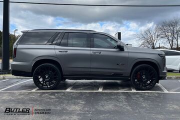 Cadillac Escalade V with 26in Forgiato Wheels