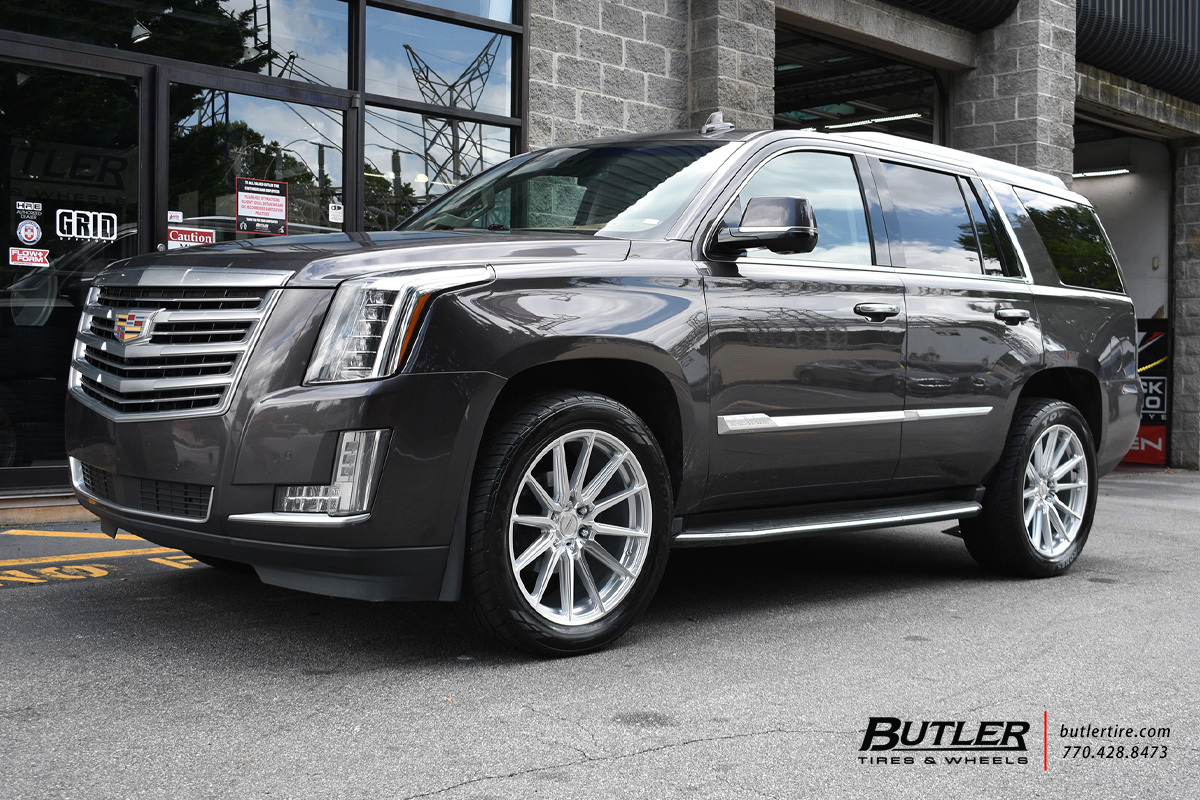 Cadillac Escalade with 22in Vossen HF6-1 Wheels