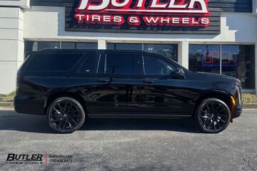 Cadillac Escalade with 24in Onyx PR213 Wheels