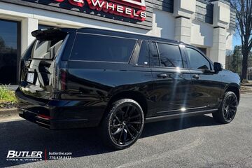 Cadillac Escalade with 24in Onyx PR213 Wheels