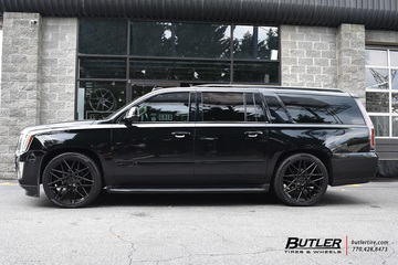 Cadillac Escalade with 24in Status Griffin Wheels