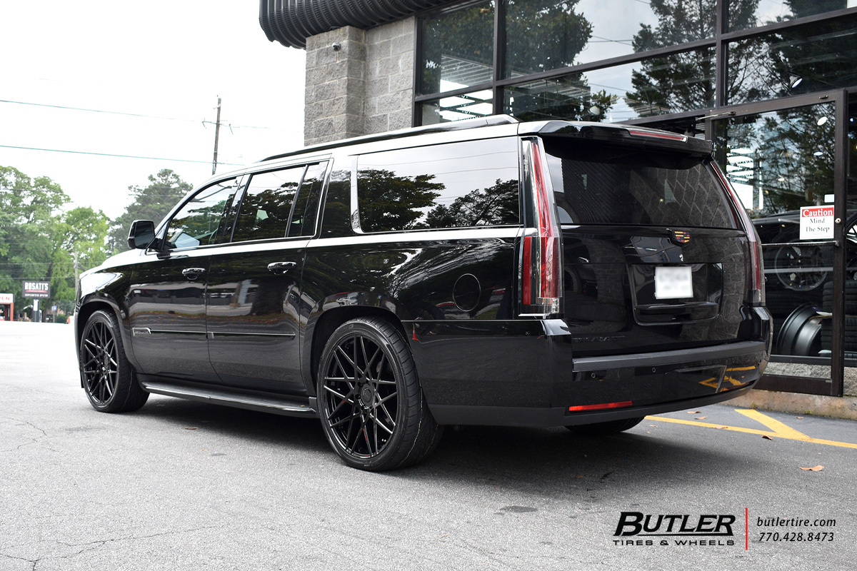 Cadillac Escalade with 24in Status Griffin Wheels