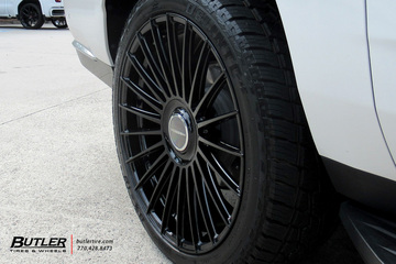 Cadillac Escalade with 24in Vossen HF-8 Wheels