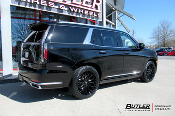 Cadillac Escalade with 24in Vossen HF6-3 Wheels