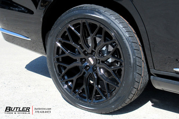 Cadillac Escalade with 24in Vossen HF6-3 Wheels