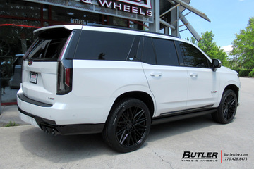 Cadillac Escalade with 24in Vossen HF6-5 Wheels