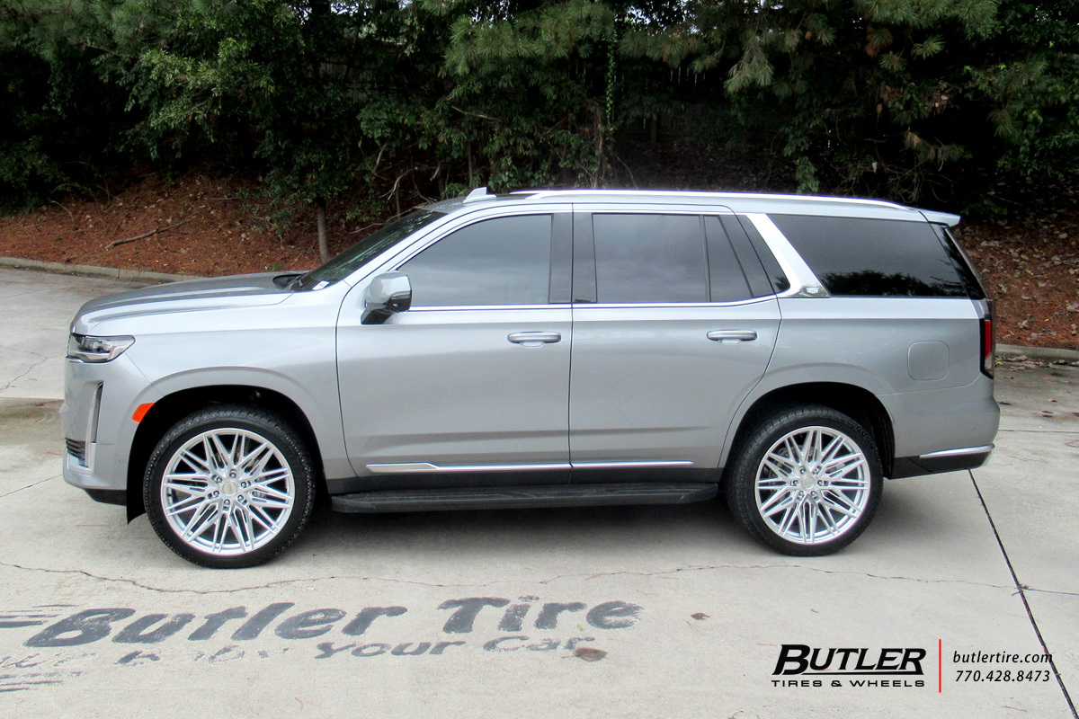 Cadillac Escalade with 24in Vossen HF6-5 Wheels