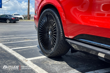 Cadillac Escalade IQ with 26in Forgiato Trimestre wheels and Lexani LX30 tires