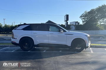 Cadillac Escalade with 26in Lexani LM03 Wheels