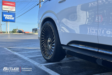 Cadillac Escalade with 26in Lexani LM03 Wheels