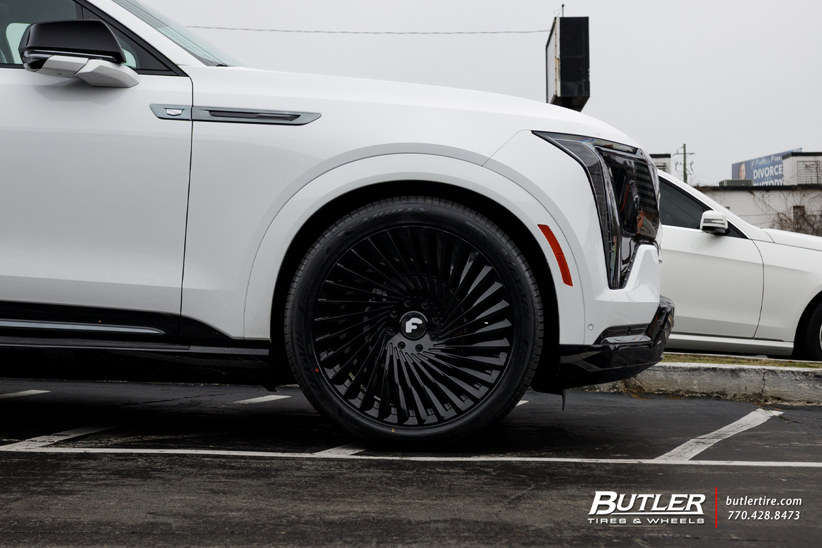 Cadillac Escalade IQ with 26in Forgiato Multato-M Wheels