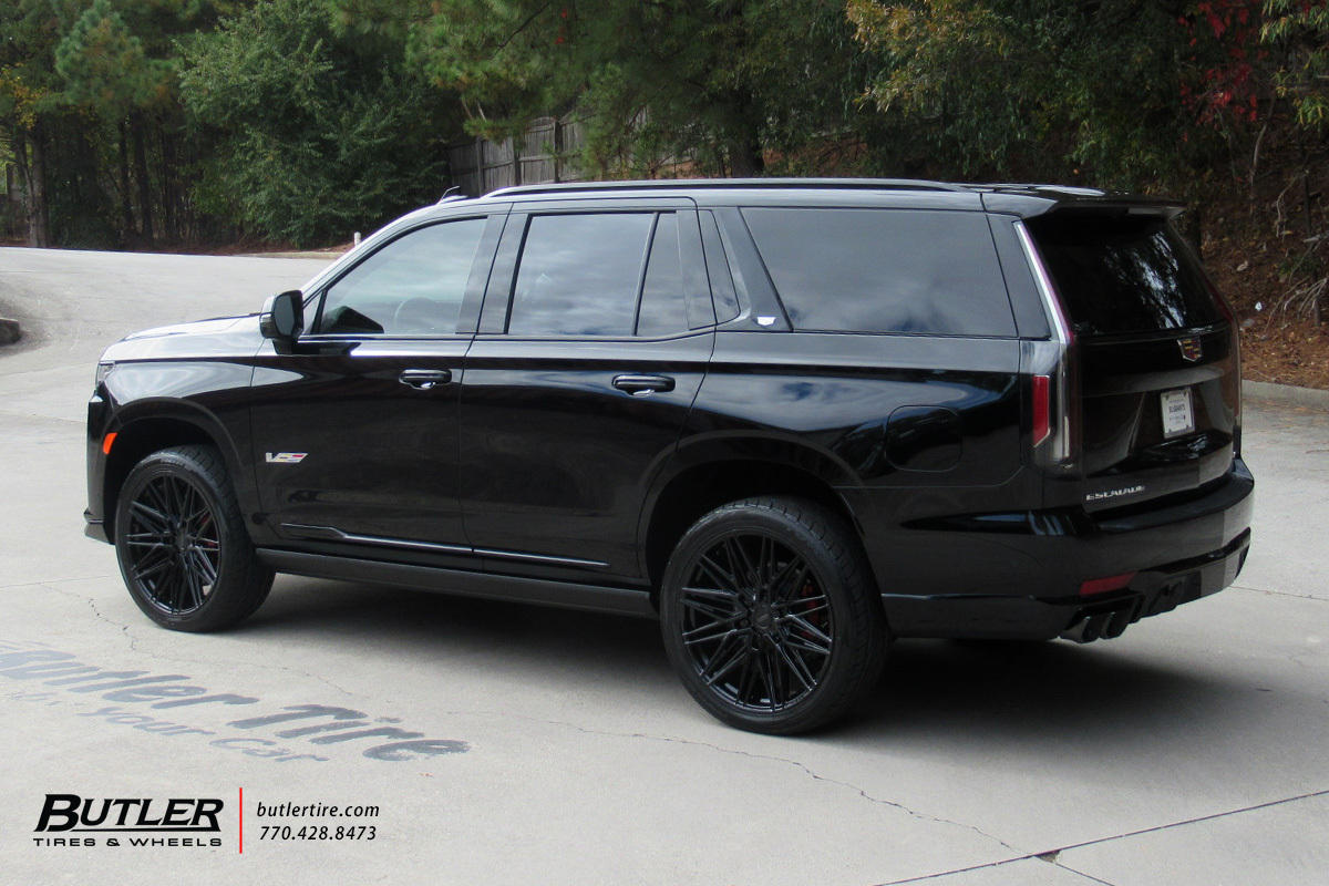 Cadillac Escalade V with 24in Vossen HF6-5 Wheels