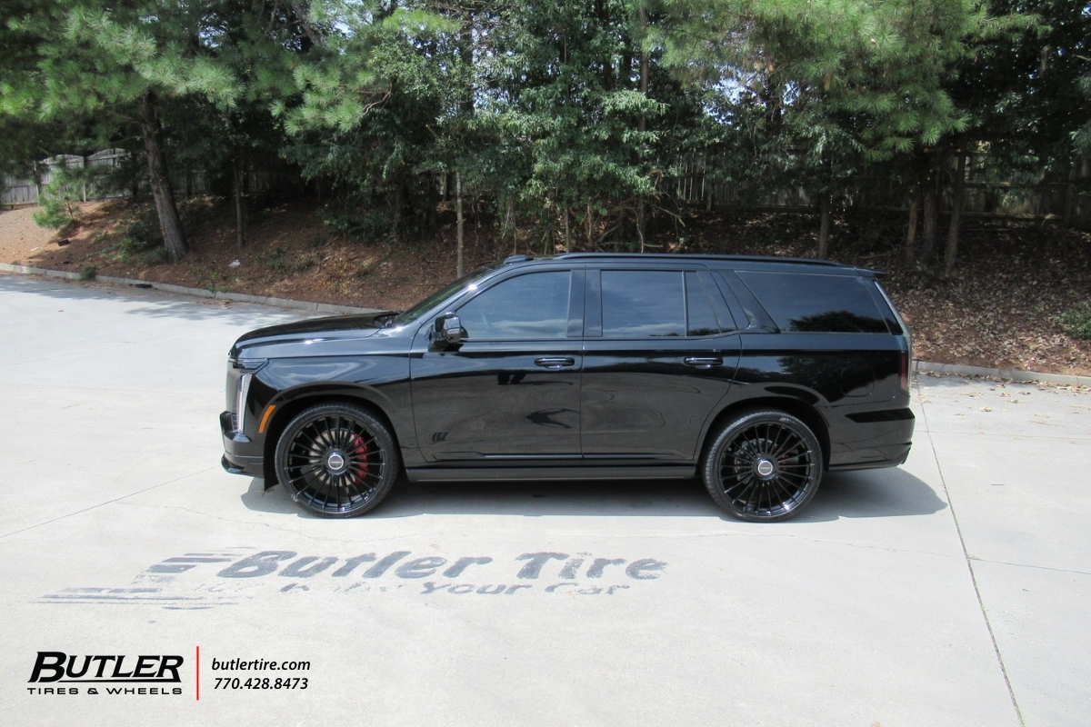 Cadillac Escalade V with 26in Vossen HF8 Wheels