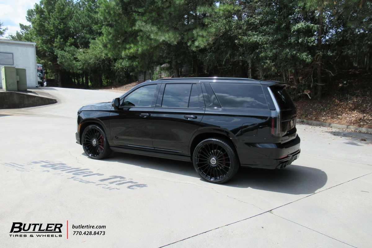Cadillac Escalade V with 26in Vossen HF8 Wheels