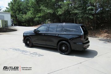 Cadillac Escalade V with 26in Vossen HF8 Wheels
