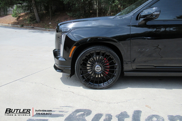 Cadillac Escalade V with 26in Vossen HF8 Wheels