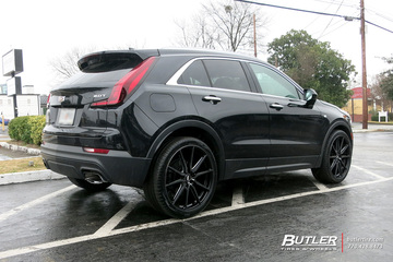 Cadillac XT4` with 22in Vossen HF-3 Wheels