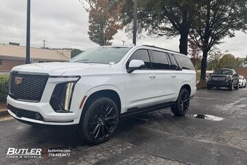 Cadillac Escalade ESV with 24in PR211 Wheels